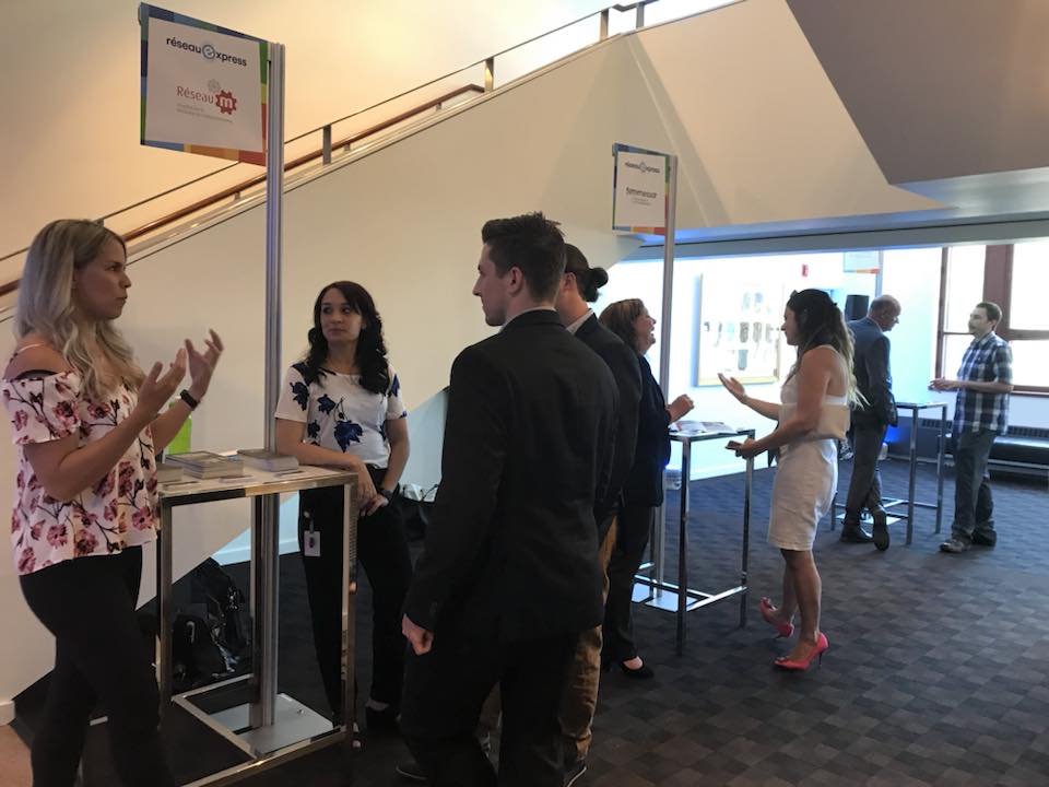 Aujourd'hui nous avons participé à l'activité RéseauExpress, un  événement exclusif pour les finalistes Création d'entreprise du Défi OSEntreprendre. Nous avons eu la chance de rencontrer des nouveaux entrepreneurs inspirants !#galaDefiOSEntreprendre