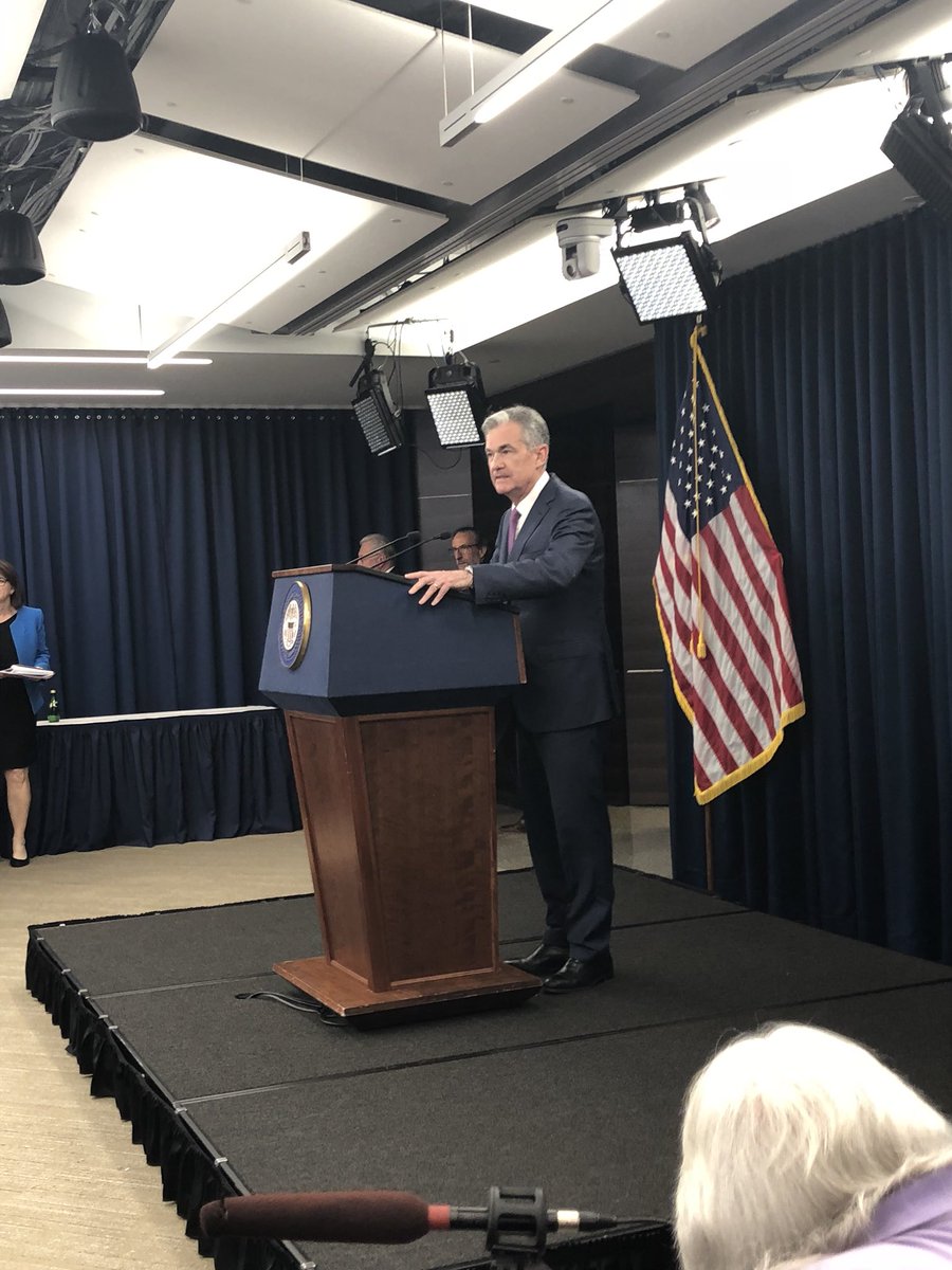 wrap Fed Chair Powell spoke minutes minutes March stood entire Fed