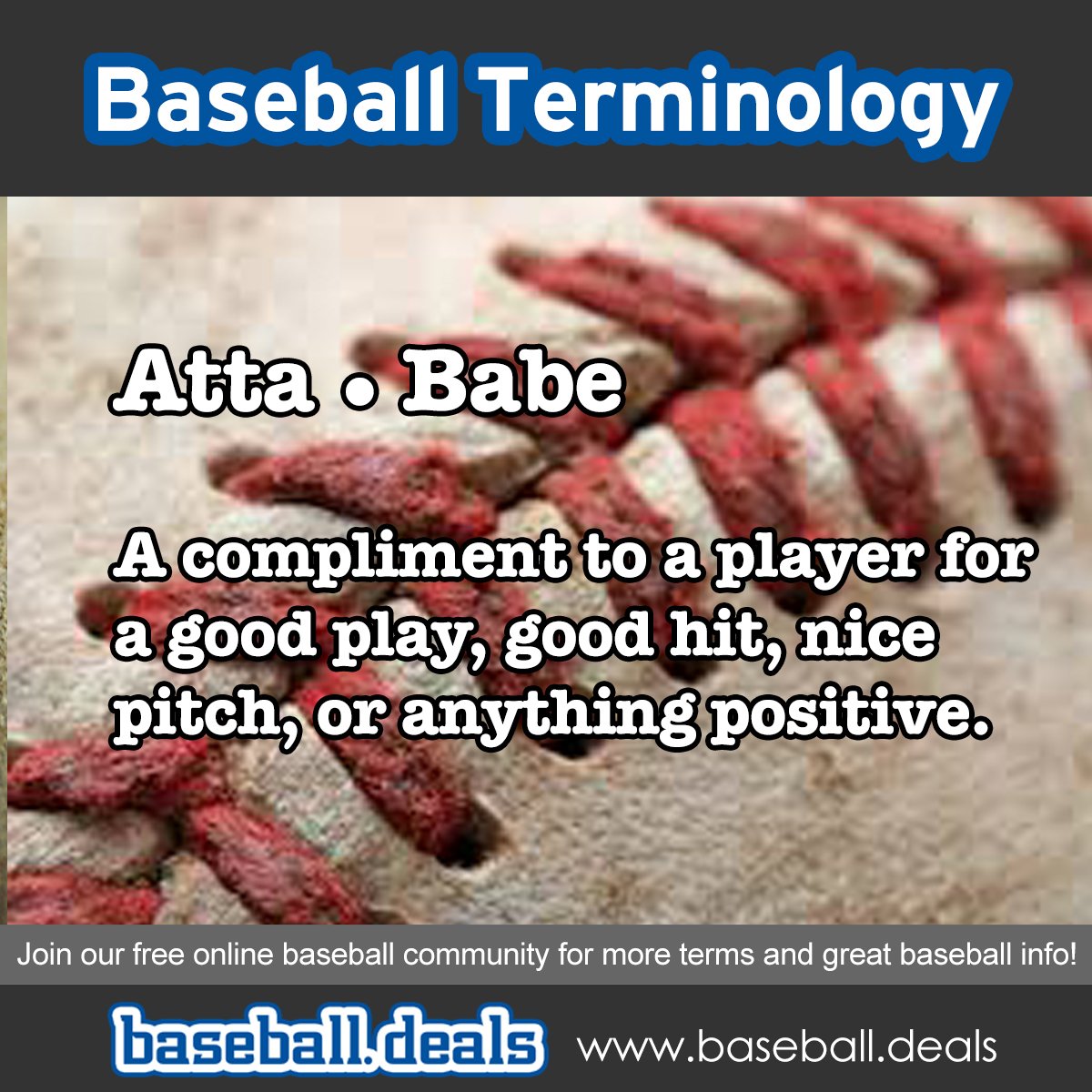 DealsBaseball's tweet photo. Baseball Terminology from https://t.co/34aPJV5t5v https://t.co/Q8569lT2XU #baseball #baseballmoms #baseballlife #dealsbaseball #mlb #sports #baseballterms @DealsBaseball https://t.co/QmDgoit7mZ