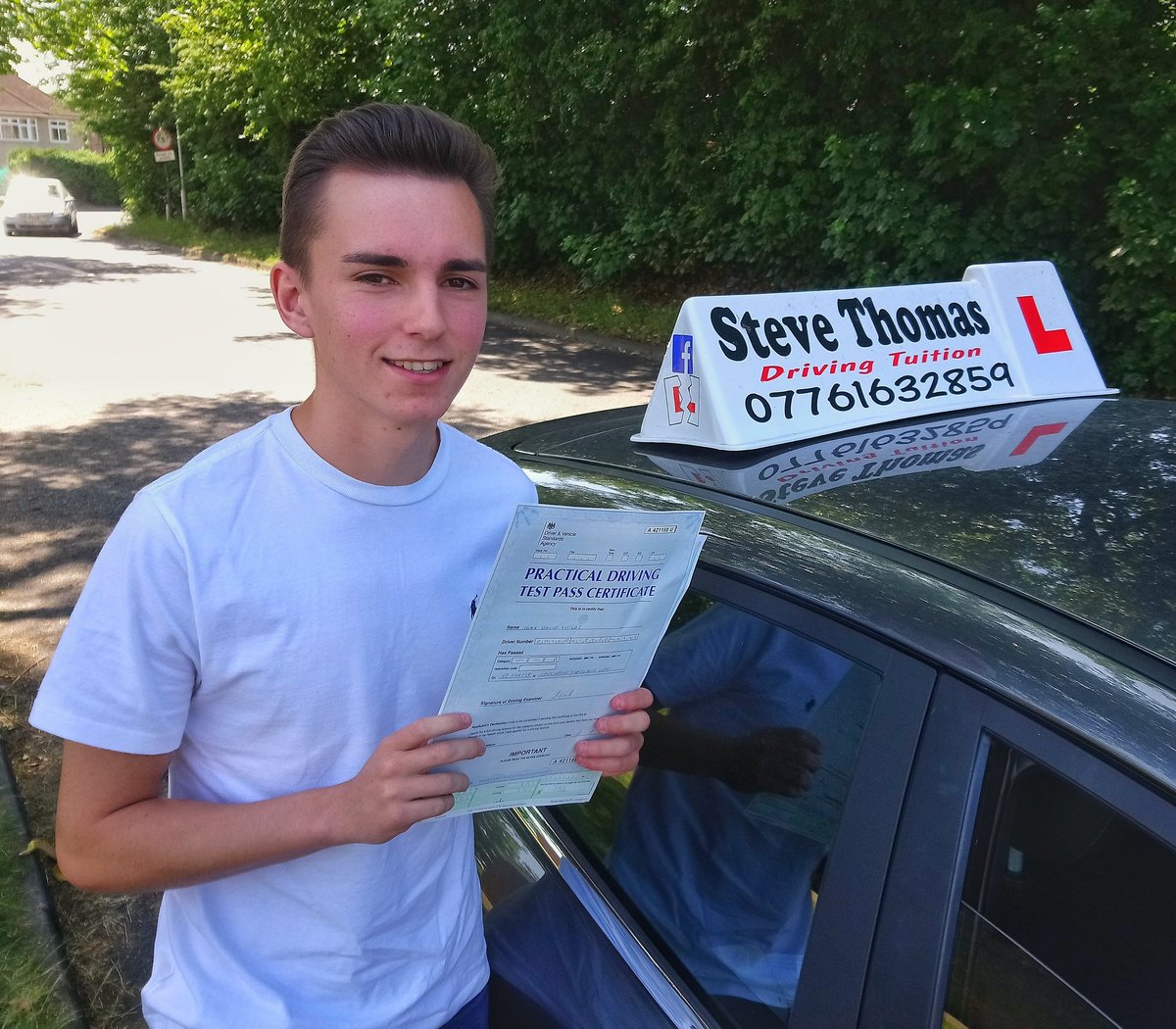 withamdriving's tweet photo. Max passed today first time, #boom! #driving #drivingtest #passthetest #newdriver #lovetodrive #Essex #learntodrive #drivingtuition #drivinglessons #firsttime #firsttimepass https://t.co/7L2A0OrzKz