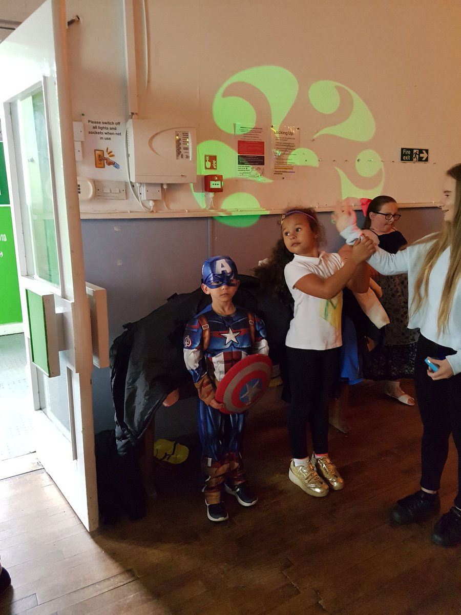 FPirrie's tweet photo. Staff and young carers showing off their dance moves at party night to celebrate Carers Week #eacarers #carersweek18 https://t.co/tiw02oHlyk