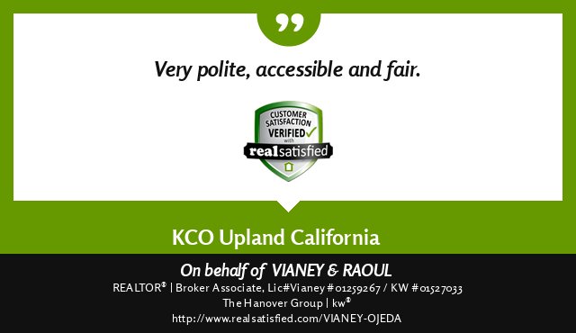 You know what makes me happy? A happy client.youtu.be/EBs3eoas realsatisfied.com/VIANEY-OJEDA via @realsatisfied