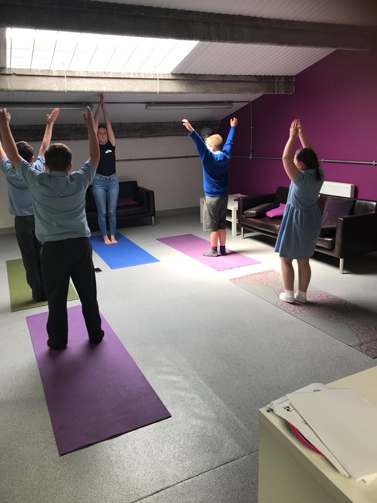 BigTrustCharity's tweet photo. #WorkInspirationDay #Day3 #AgentMarketing #Yogatime #StMonicas #Year6 @Agent_Marketing https://t.co/NIUcRJnZn9