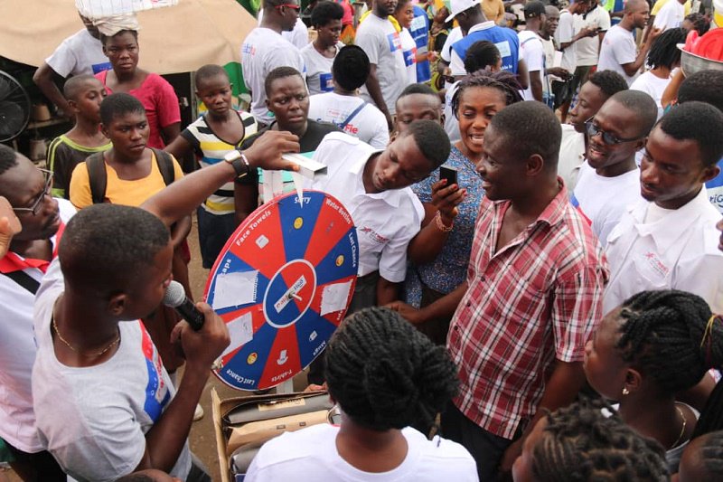 theatghana's tweet photo. Hellooo Oseikrom! Today we visited Nhyiaeso, KMA, Amakom, Aboabo, Airport Roundabout, Krofrom, Suame, Abrepo Junction, Bantama, Bekwei and Poku Trading. It’s all about our unified scratch cards and unlimited calls at 50 pesewas every day or GHS5 every month. #SuperFantasticGreat https://t.co/0PVr4dXEuR