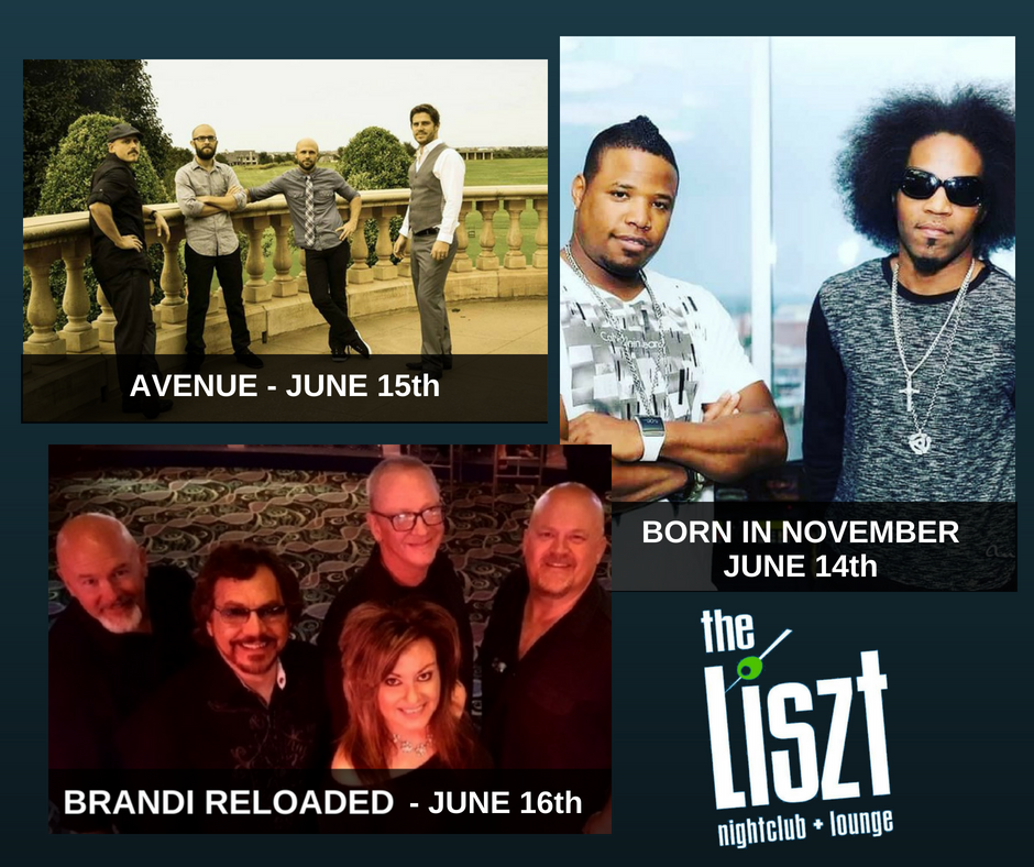 thelisztokc's tweet photo. Don't miss another awesome weekend of live music! Join us Thursday night for Born in November, Friday night for Avenue and Saturday night for Brandi Reloaded. #LiveatTheLiszt #OklahomaCity #LiveMusic #LiveMusicOKC #OKC #OKCNightlife #OKCNightclub https://t.co/vDWb9brRoJ