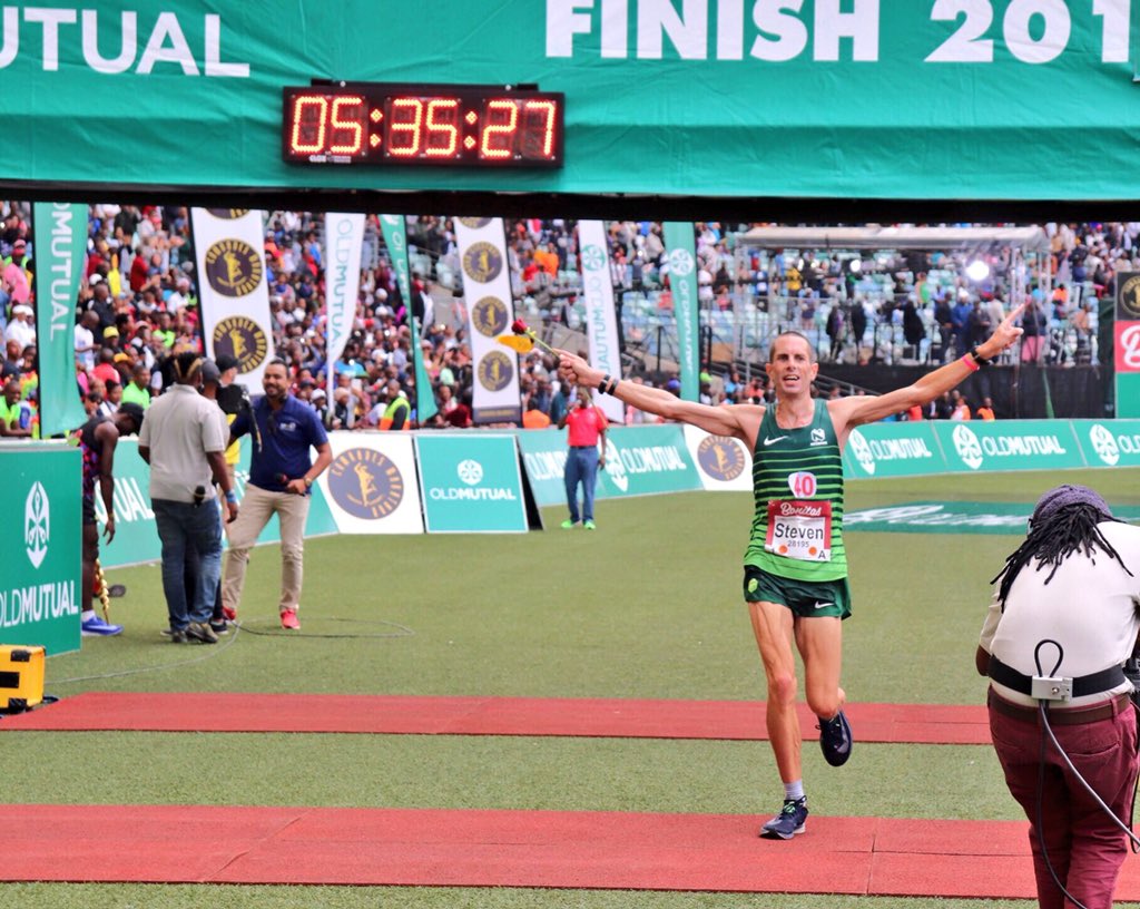 It’s here! Episode 440 with <a href="/ComradesRace/">ComradesRace</a> 3rd place finisher <a href="/marigold_bac/">steven way</a> is out now. Get the full race wrap up direct from Steve including expensive mid-race wee’s and novelty cheques. <a href="/myelling/">Martin Yelling</a> is joined by <a href="/rushbynature/">Holly Stables</a> to present the show. marathontalk.com