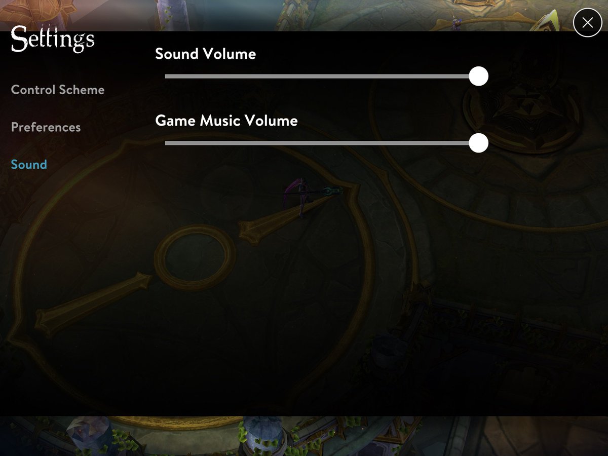 vainglorystatus's tweet photo. Wondering where the volume controls went? They’re now under the in-match settings screen so you can adjust them while on the Fold or on the Rise. https://t.co/UBhQTAvch2