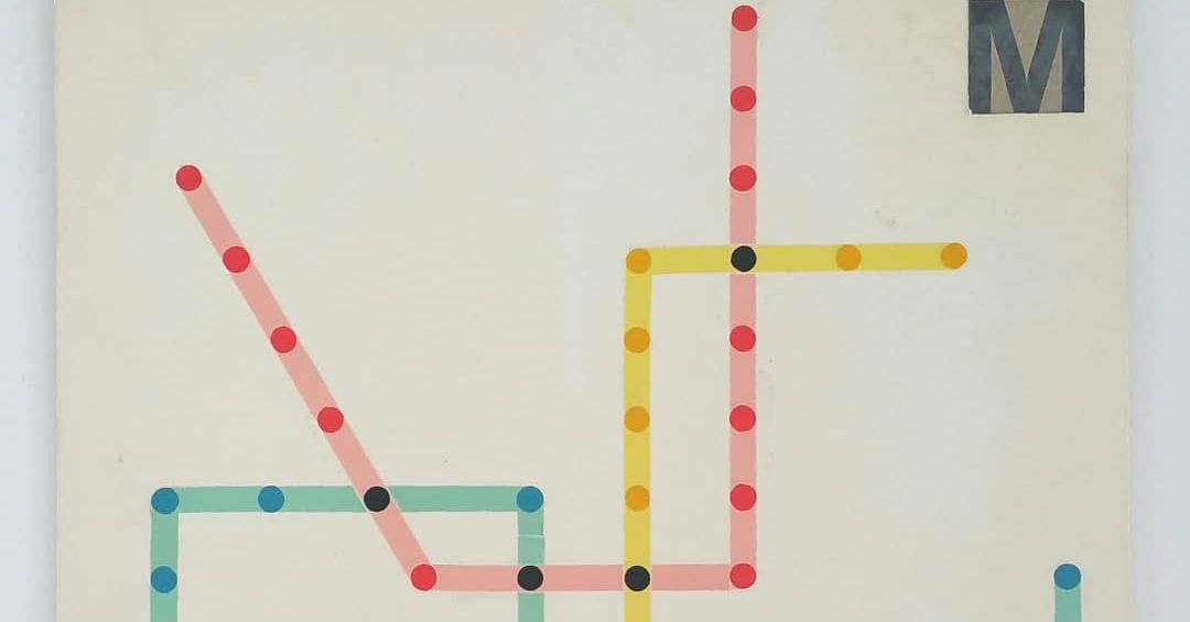 DesignObserver's tweet photo. Massimo Vignelli's unused maps for the D.C. Metro are amazing https://t.co/blkcLrHsmT https://t.co/qC1J74o5CU