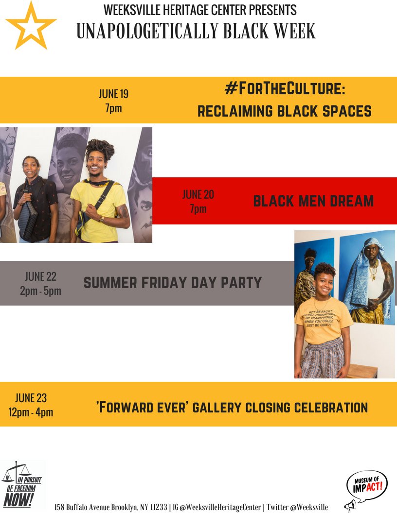 We're saying it loud -- we're Black and we're proud Unapologetically Black Week kicking off June 19th! 

JOIN US | ow.ly/JZ8M30ku8O0