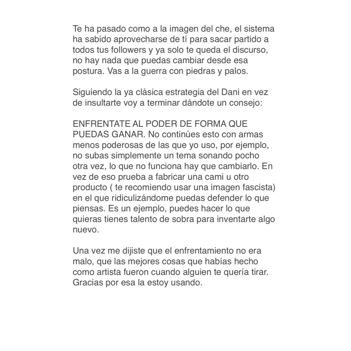 Fernanndooo <a href="/secoweedcodein/">ALBERTO YARINI</a> no todo se compra con dinero pero yo no muevo el culo por menos de 20k. Cuando hagamos sold out saco la respuesta. Gracias hakim:
ctangana.com/tienda/