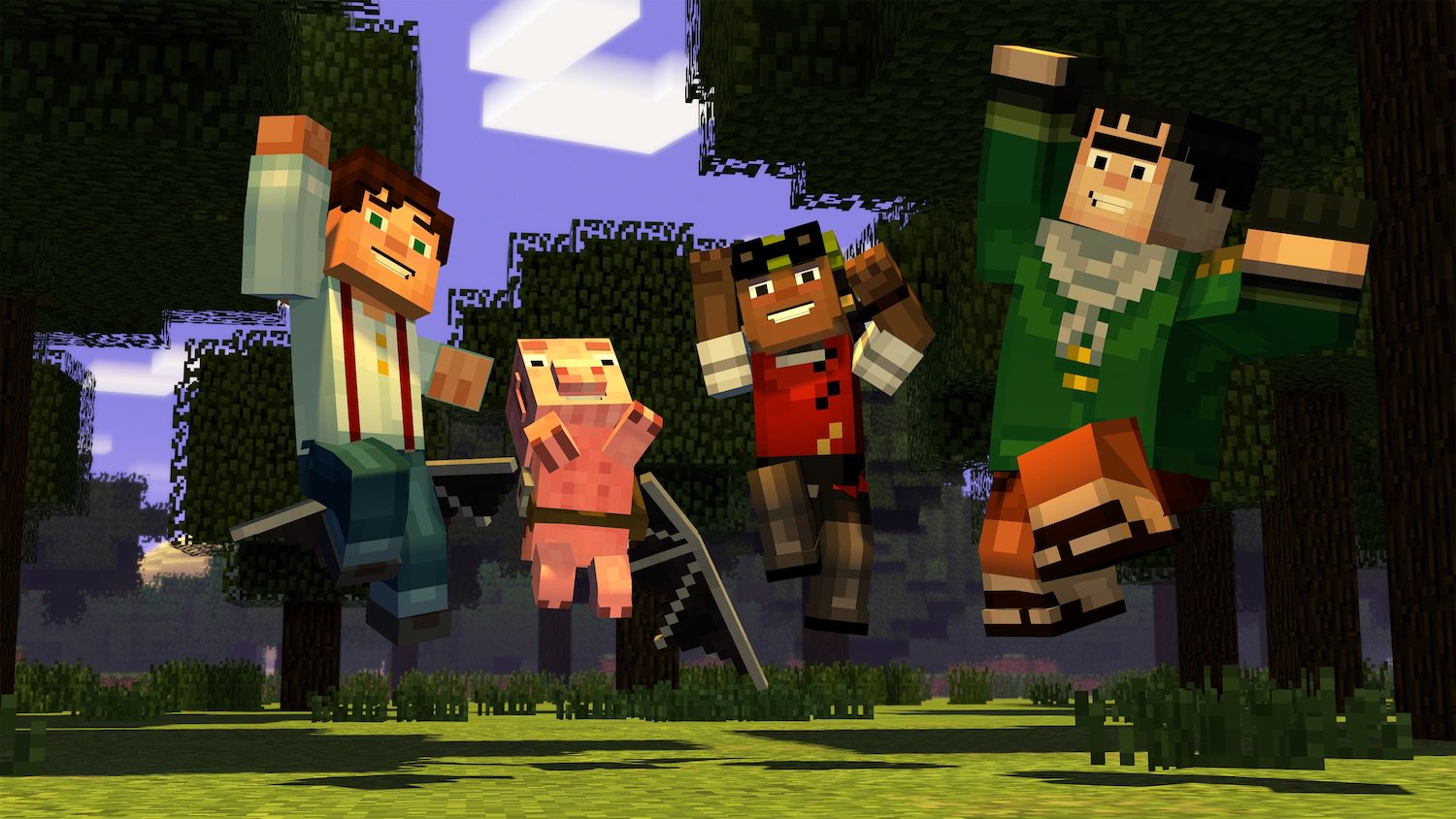 Minecraft: Story Mode on NETFLIX!!!