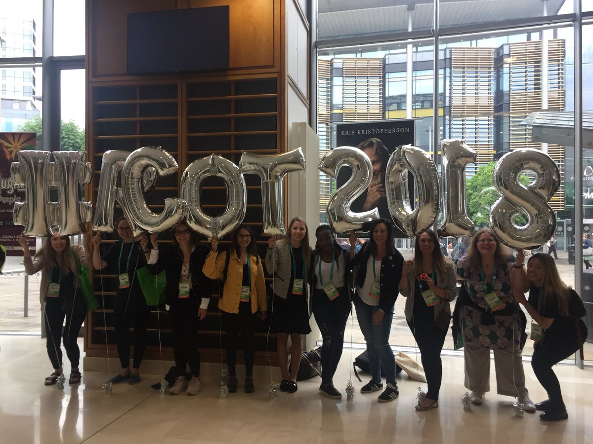 CaraCara311's tweet photo. Thank you @UoE_OT for the ticket to the inspiring #RCOT2018 &amp; the wonderful opportunity to attend the conf w/ an amazing group! (Aisling) @KMarkides @HelenEMCable @GracieM312 @BevG_studentOT @ChloeVincett @MeganP_OT @OT_Sue @vnjovh @VannesaBayanay @Nisreensq @beth_aw @yasmine_OT https://t.co/vQc1sgJjm7