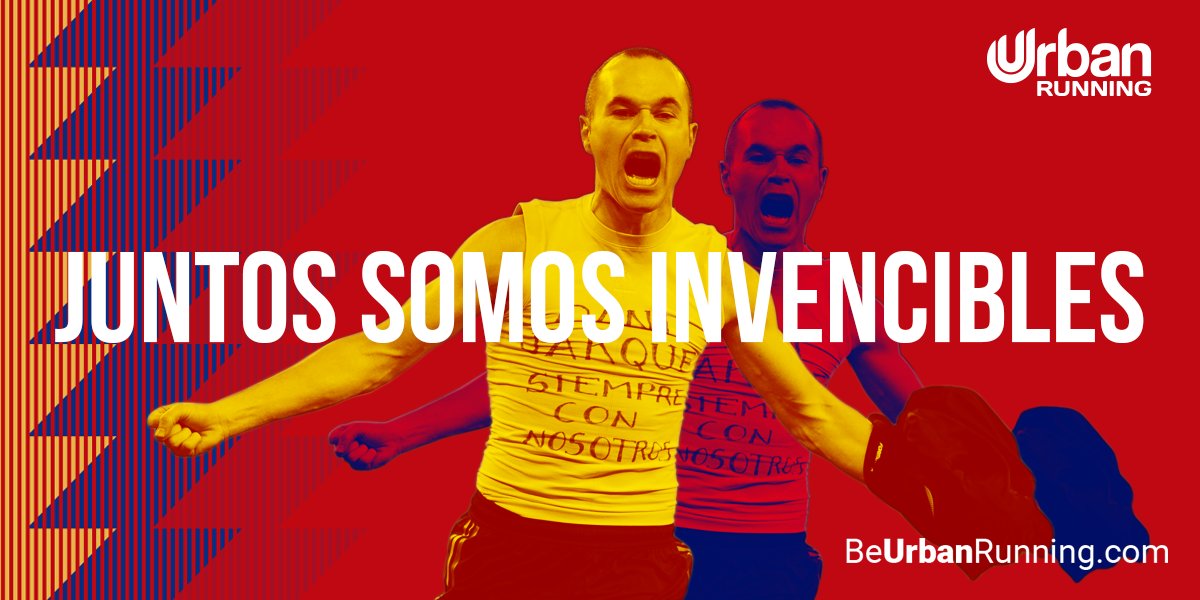 beurbanrunning's tweet photo. ¡¡¡Vamos España!!! ¡¡¡A por nuestro segundo Mundial!!! 💪💪  #BeUrbanRunning #UrbanSportOnline #VamosEspaña #JuntosSomosInvencibles https://t.co/EpOXG53cmG