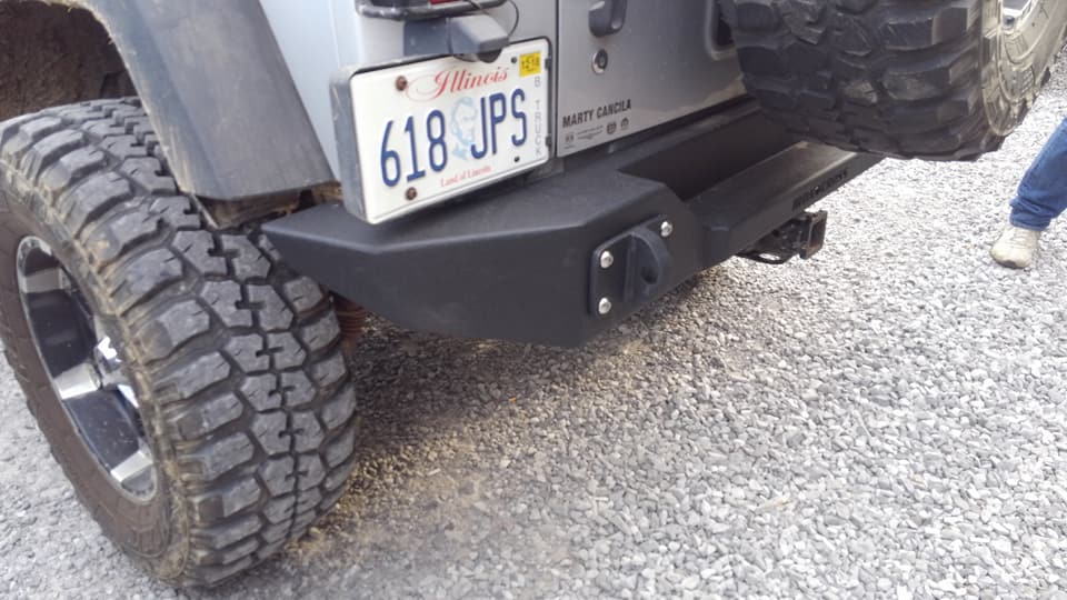 One of our Admin purchased new bumpers from <a href="/ironcross_auto/">ironcrossauto</a>  &amp; had them installed by <a href="/jandlcustomauto/">J & L Custom Automotive</a>.  Make sure you check the both of these companies out.  <a href="/jandlcustomauto/">J & L Custom Automotive</a>  is a 618 jeeps Sponsor and will be Vending/Sponsoring our upcoming Shawnee Ride.  Hope to see you there.