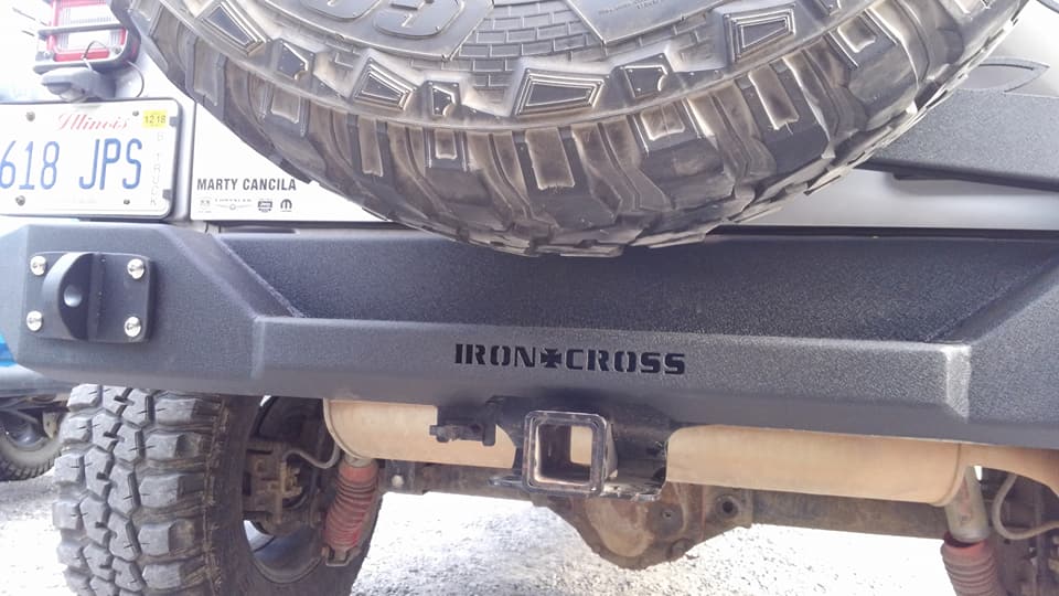 618Jeeps's tweet photo. One of our Admin purchased new bumpers from @ironcross_auto  &amp; had them installed by @jandlcustomauto.  Make sure you check the both of these companies out.  @jandlcustomauto  is a 618 jeeps Sponsor and will be Vending/Sponsoring our upcoming Shawnee Ride.  Hope to see you there. https://t.co/rr08FFoEog