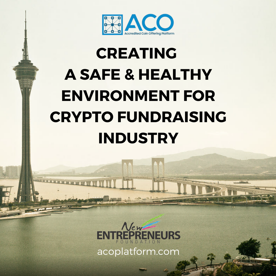 theACOplatform's tweet photo. We celebrate the idea of converging with the government or regulatory bodies to create a healthy environment for the ICO/startup industry. Accreditation, due diligence & insurance are the keys to where an effective synergy between crypto & fiat exists in harmony. #theACOplatform https://t.co/gxYxAil7QA