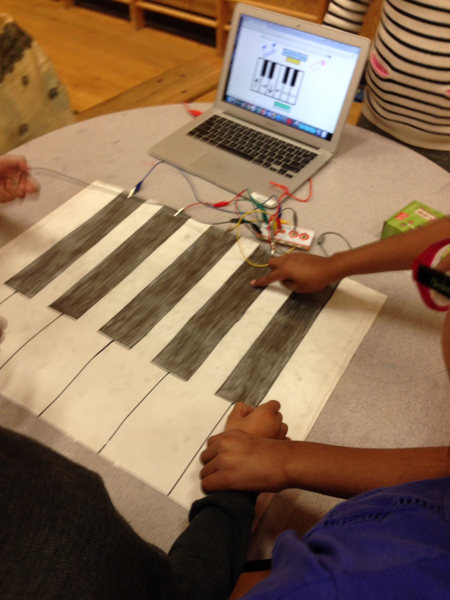 mrsfadum's tweet photo. More amazing creations from @2teachbydesign #creatorfair @sphero @makeymakey #sd36learn https://t.co/Gdi15v2bvC