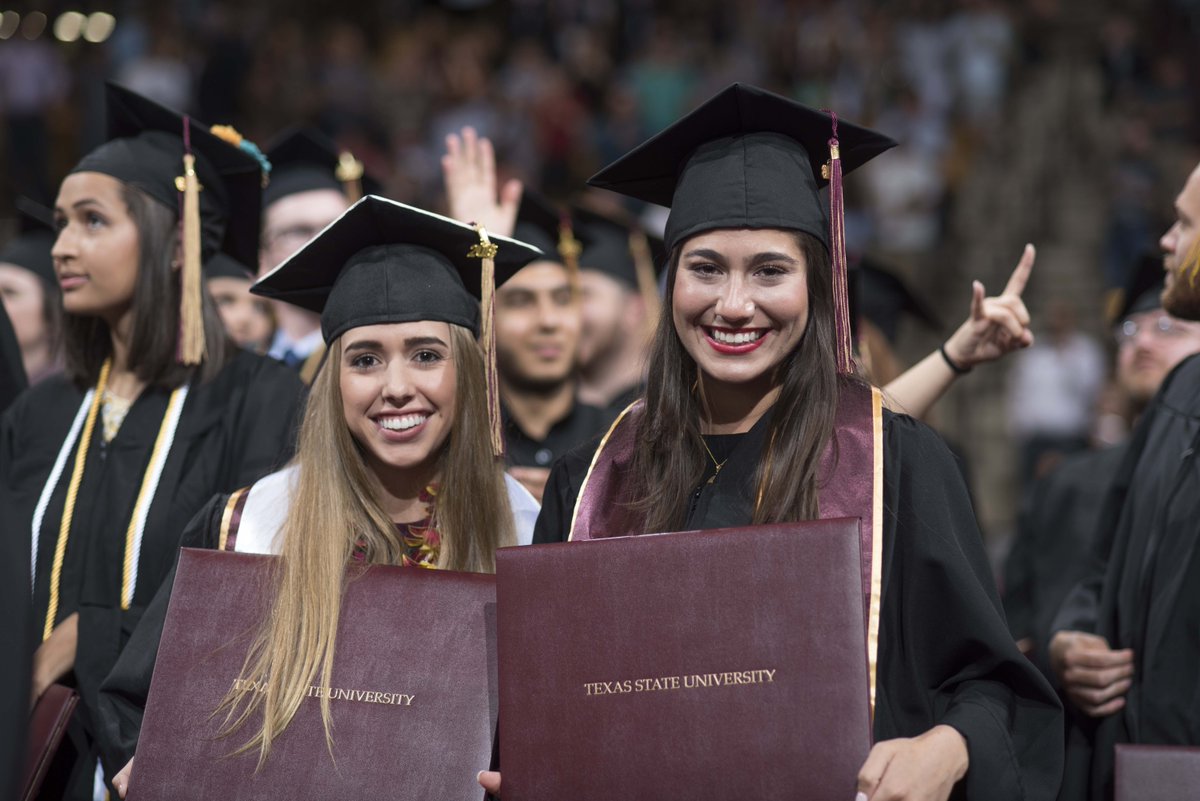 Texas State University on Twitter: "Are you planning to become a #TXSTGrad  in August? The last day to submit your application to graduate in the  summer 2018 term is June 29! More