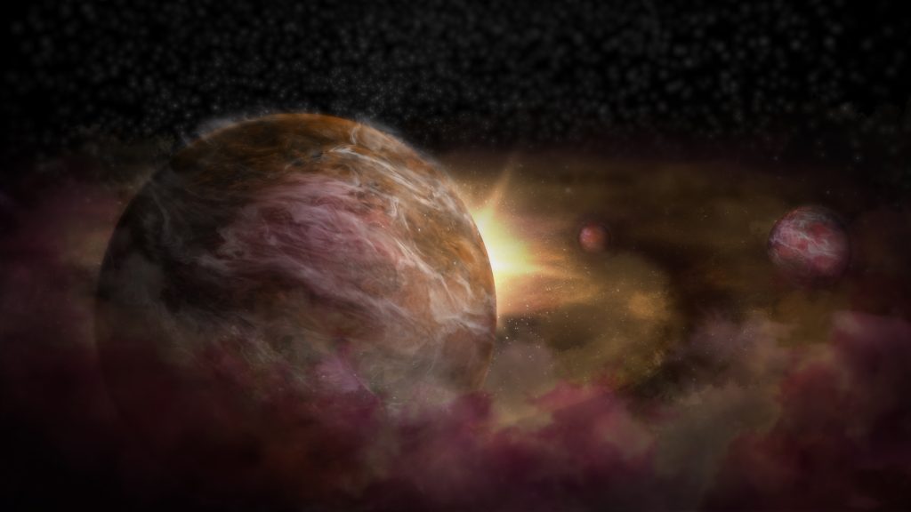 TheNRAO's tweet photo. Using a novel planet-finding strategy, two teams of scientists used the #NSF's @almaobs to identify three discrete disturbances in a young star’s gas-filled disk; the strongest evidence to date that newly formed planets are in orbit there.
https://t.co/2F18qIfdvo https://t.co/k6E2X0zzGe