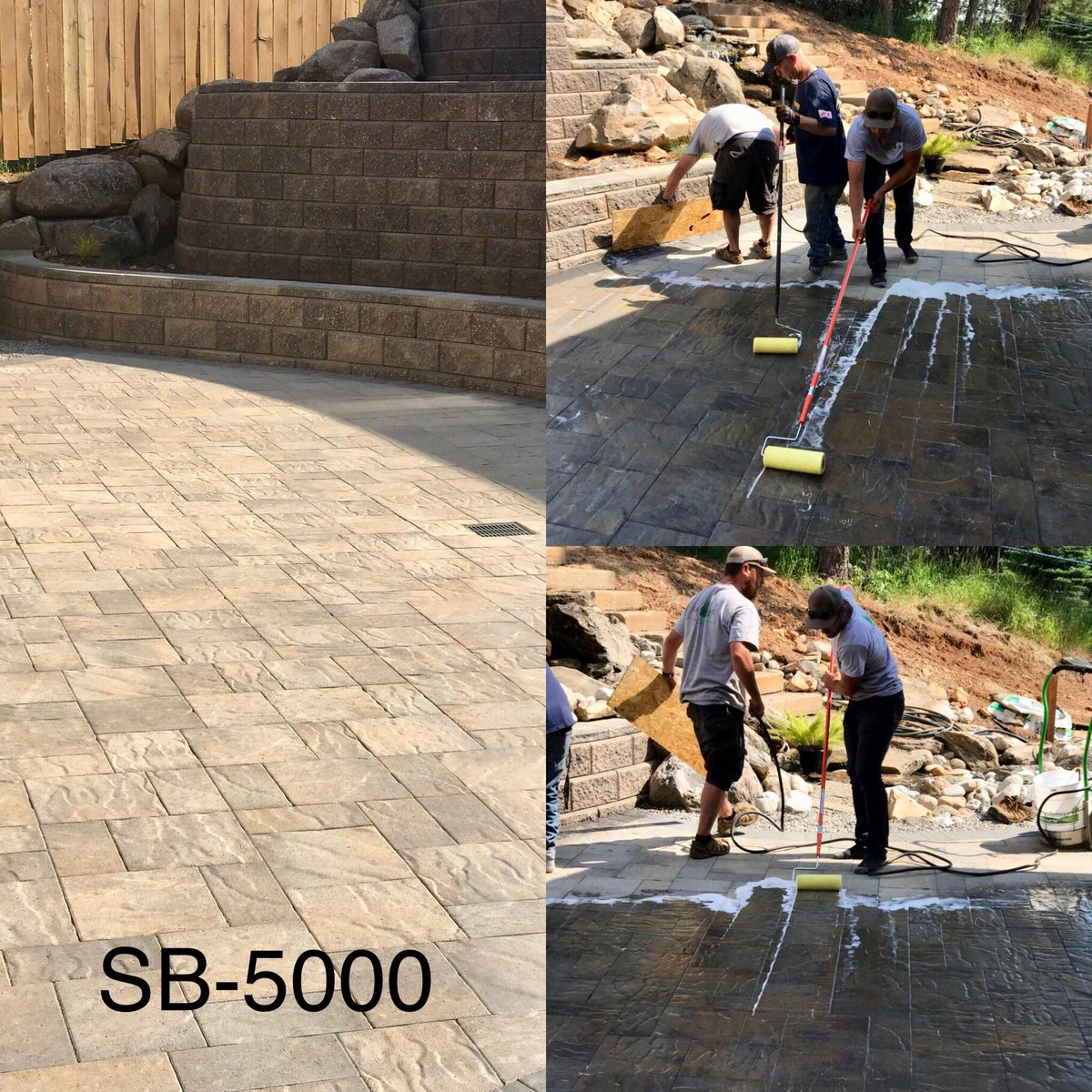 seksurebond's tweet image. SB 5000 completes this hardscape in Coeur d’Alene, Idaho and gives it the ultimate in stain blocking protection. Long lasting too: 5-10 years based on site conditions. Click link for more info: sek.us.com/Surebond-Seale…
—
#hardscapesdoneright #hardscapeprotection #hardscapelife