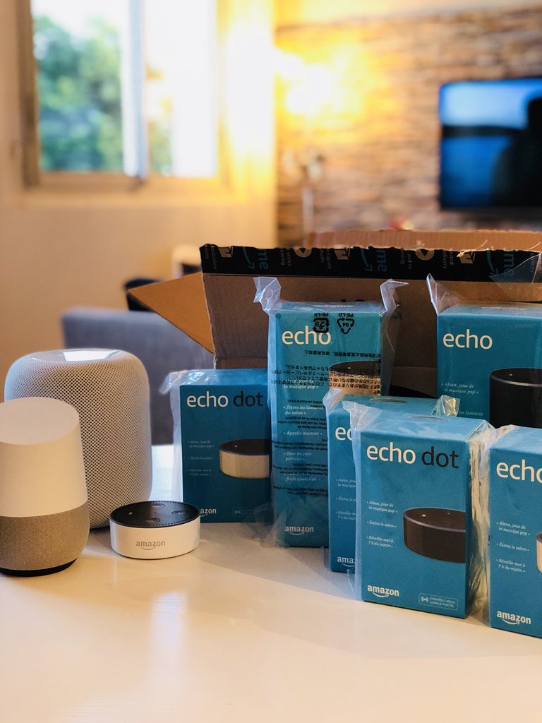 Bienvenue à Alexa FR Int4, Int5, Int6,... 😁🇫🇷 #Alexa #Amazon #AmazonEcho #Echo #VoiceFirst #AppsVocales