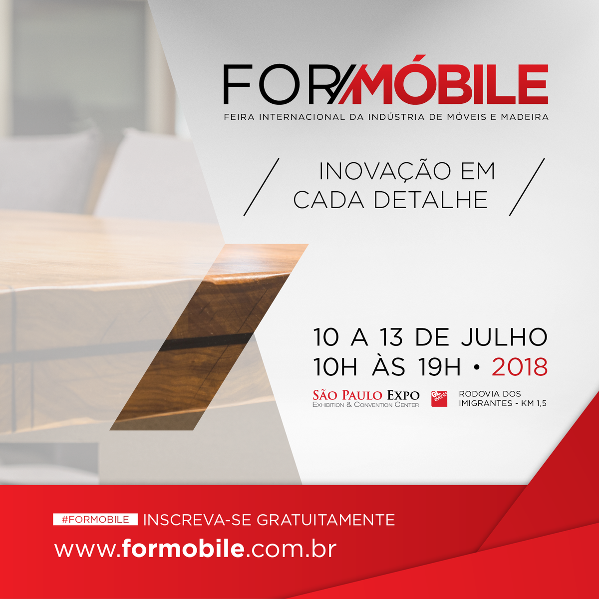 leomadeiras's tweet photo. Faltam menos de 30 dias para a grande ForMóbile! 😮🔝👏
Acesse agora: https://t.co/IQP8MUPWPL e garanta sua presença! Inovação em cada detalhe é o que mais veremos nesta mega feira internacional! Esperamos por você! ;) #LeonaFormobile #solucoescompletas #10dejulho #faltapouco https://t.co/iX3xOjnrLA