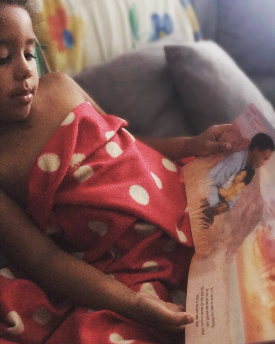 Naomi_author's tweet photo. Savannah with her copy of ‘Am I A Unicorn?’ ❤️ #BLM #Lovingday #multicultural #CHILDRENSBOOK https://t.co/QHxKDakqrF