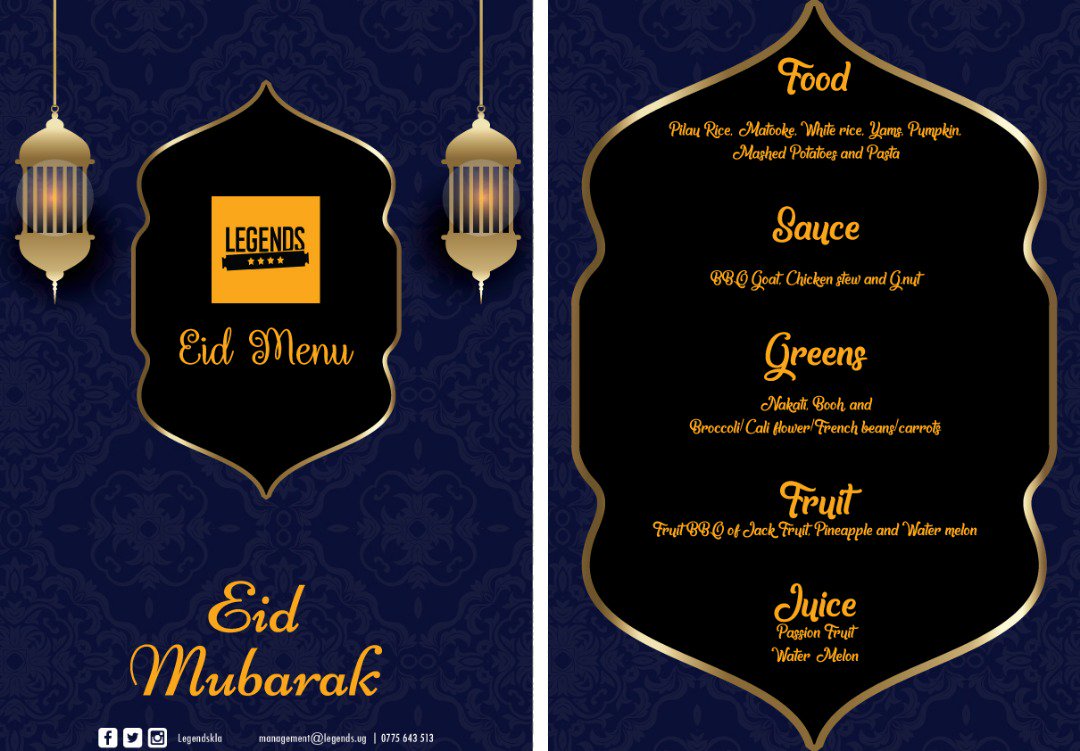 LegendsKla's tweet photo. Naye abatuze... 
Are we sending the helicopter to fetch the moon or what?

For us our Eid buffet menu is set for Friday and hopefully Saturday... 

So just in case you weren't invited for pilau by your Juma buddies- Legends is inviting you officially... #EIDBuffet #LegendsBuffet https://t.co/RVoCGb5jBX