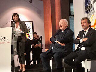 Audijo13's tweet image. Vernissage officiel Abstracted Love @CE_CEPAC partenaire @alinemoreau  #JonOne @chauvinjl