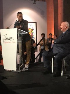 Audijo13's tweet image. Vernissage officiel Abstracted Love @CE_CEPAC partenaire @alinemoreau  #JonOne @chauvinjl