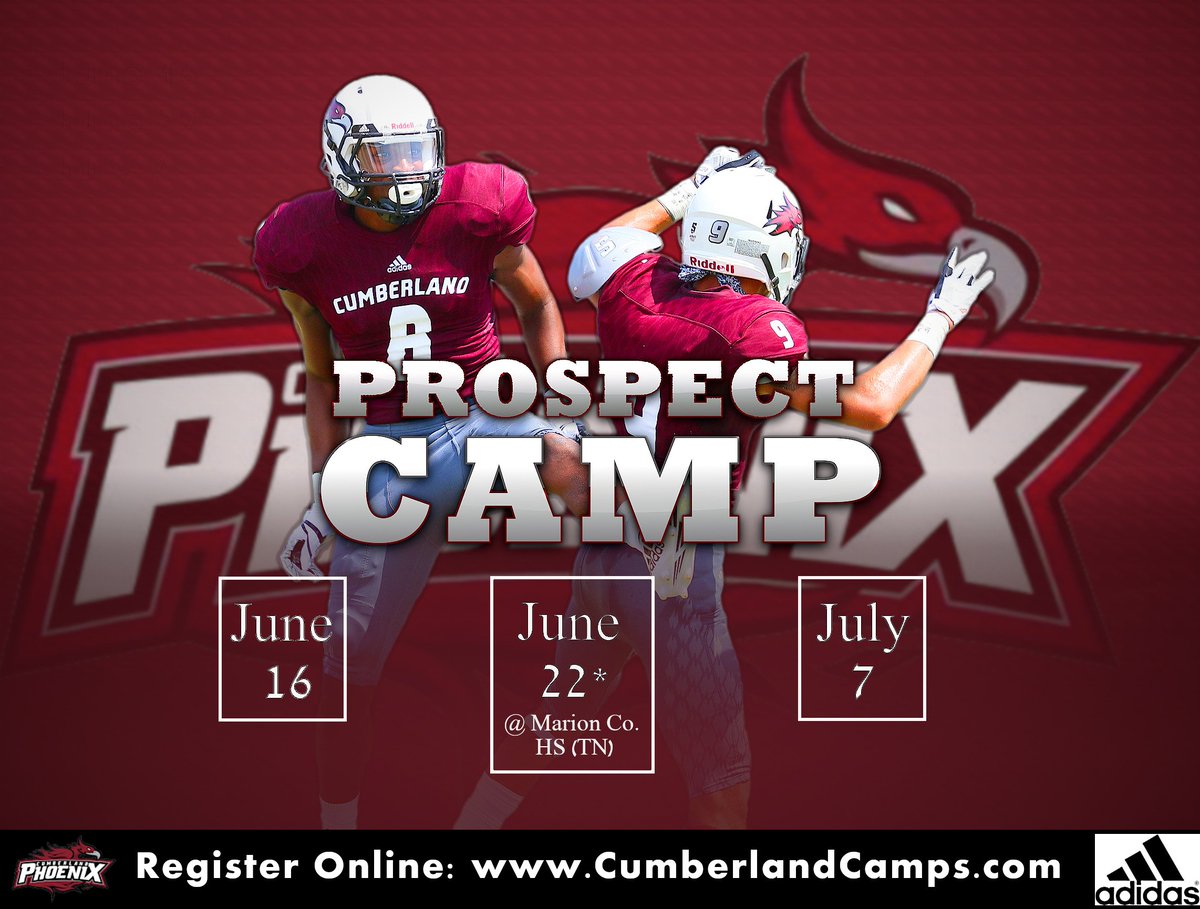 Great group of ball players coming to Lebanon this weekend! Don't miss your chance to compete against the best! Register at CumberlandCamps.com. Somebody will earn the opportunity to be a Phoenix this Saturday!