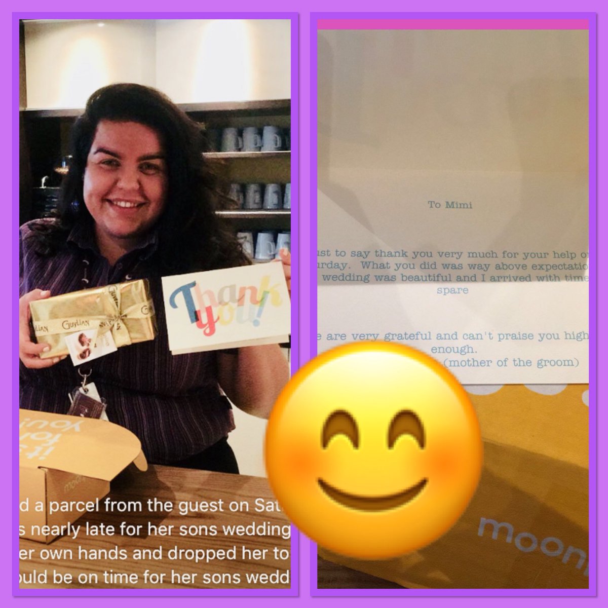 #Claphamservice 🚙🚙 Mimi delivered mother of the groom on time #extramile <a href="/SDEBDD/">simon ewins</a> @LCS_PremierInn <a href="/PiLondonclapham/">PI Clapham</a> <a href="/LauraEvans81/">Laura EvansWrobleski</a> @J_K_H_A_N