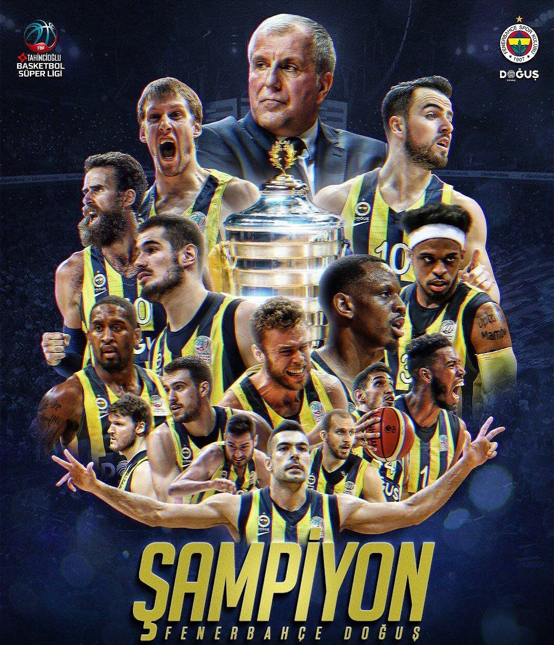 Onvo Büyükçekmece Basketbol on Twitter: "TEBRİKLER FENERBAHÇE Fenerbahçe  Basketbol Takımı Oyuncuları Teknik Kadrosu ve Gönül verenlerini tebrik  ediyoruz. 2018-2019 Basketbol Süper Ligin mücadelesinde tekrar üzere  Şampiyon... @fbbasketbol ...