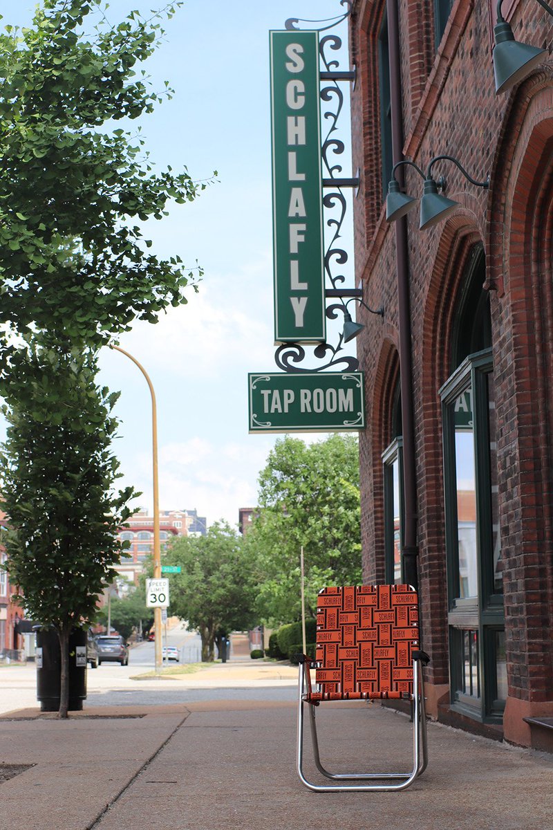 Schlafly's tweet image. WIN: Want to celebrate summer in style? Retweet and tell us your favorite activity that pairs well with Schlafly beer to win a Schlafly lawn chair!