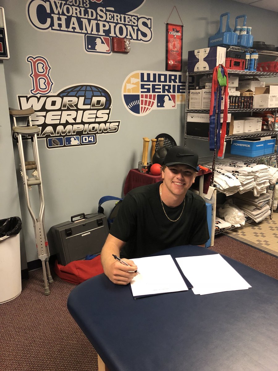 dfeltman12's tweet photo. TCU has given me more than I could ever dream of. I cannot thank the coaches, trainers, support staff and teammates enough for helping me in every way imaginable. I’ve made lifelong friends and unforgettable memories but now I’m on to the next chapter with the Red Sox. https://t.co/fE2Th1UsHR