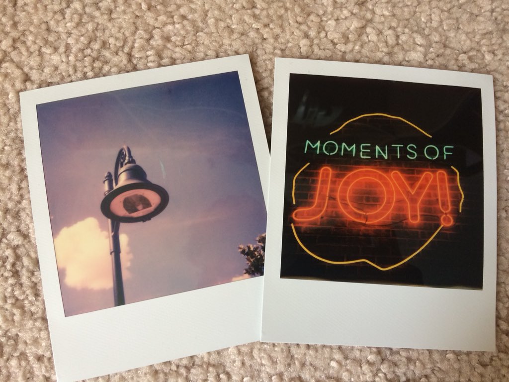 I got a Polaroid recently
