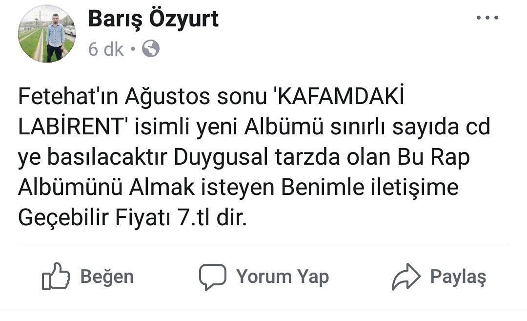 Yakın zamanda lütfen destek