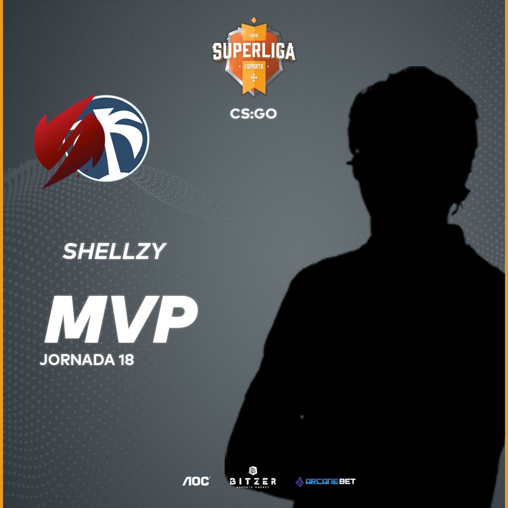O @shellzinho9 é o MVP do jogo entre os <a href="/GalaticsEsports/">Galatics Esports</a> e os <a href="/exotic_gg/">exotic esports club</a> da 18.ª jornada da <a href="/superliga_csgo/">Superliga CS:GO</a>.

📢 superligaesports.com                       
💎welcome.arcanebet.com/bitzer/                                   

#SuperligaPortugal