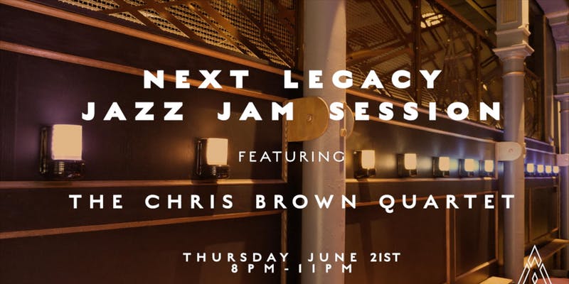 Christopher Brown and his Quartet are bringing you the second installment off a jam session: Next Legacy Jazz Jam at <a href="/novacancypdx/">No Vacancy</a> on June 21! The session is looking to draw some of the top talent in jazz near and far ---> bit.ly/2MnxyFH