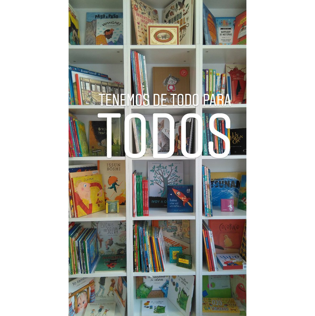 cuentauncuentom's tweet photo. En nuestra tienda #cuentauncuento podéis encontrar títulos de diversas editoriales, tales como:
#kalandraka
#takatukaeditorial
#edelvives
#oqoeditora
#fceespaña
#barbarafioreeditora
#palabrasaladas
#edicionesekaré
#flamboyanteditorial https://t.co/ZQI0yYhuoI