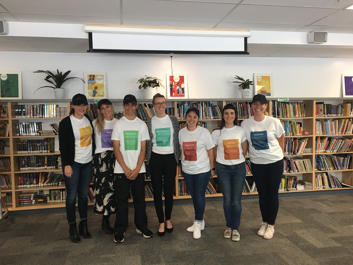 lizhill45's tweet photo. @EcoleCedardale raising the FESL presentation bar with matching “key concept” t-shirts.  Thanks for sharing your learning journey. @mlabounty @MmeKHayes @MlleKlause @MsSMorissette @renbeagle @WestVanSchools https://t.co/1AQOFdTkOU