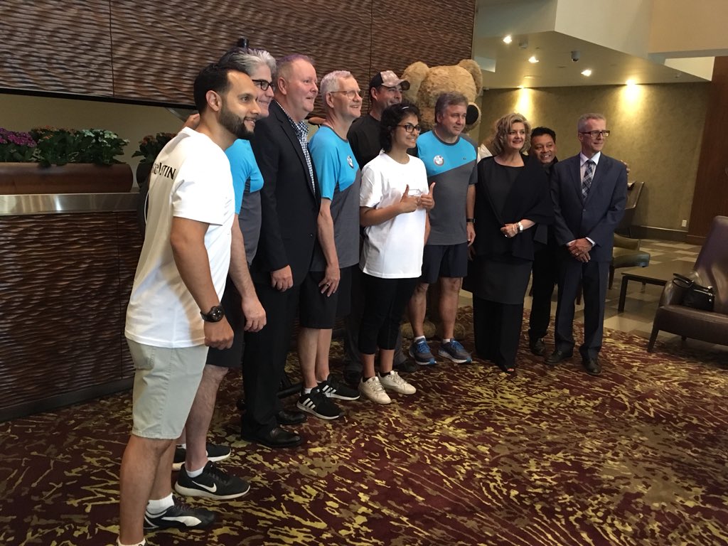 OttawaKD's tweet photo. Launching #BikeWestin - the newest powerhouse @TheWestinOttawa wellness initiative. Guests here can explore #myottawa on these spiffy @BMW bikes for only a $10 donation to #cheo. Talk about a #winwin !
#movewell https://t.co/JFMFMFAfln