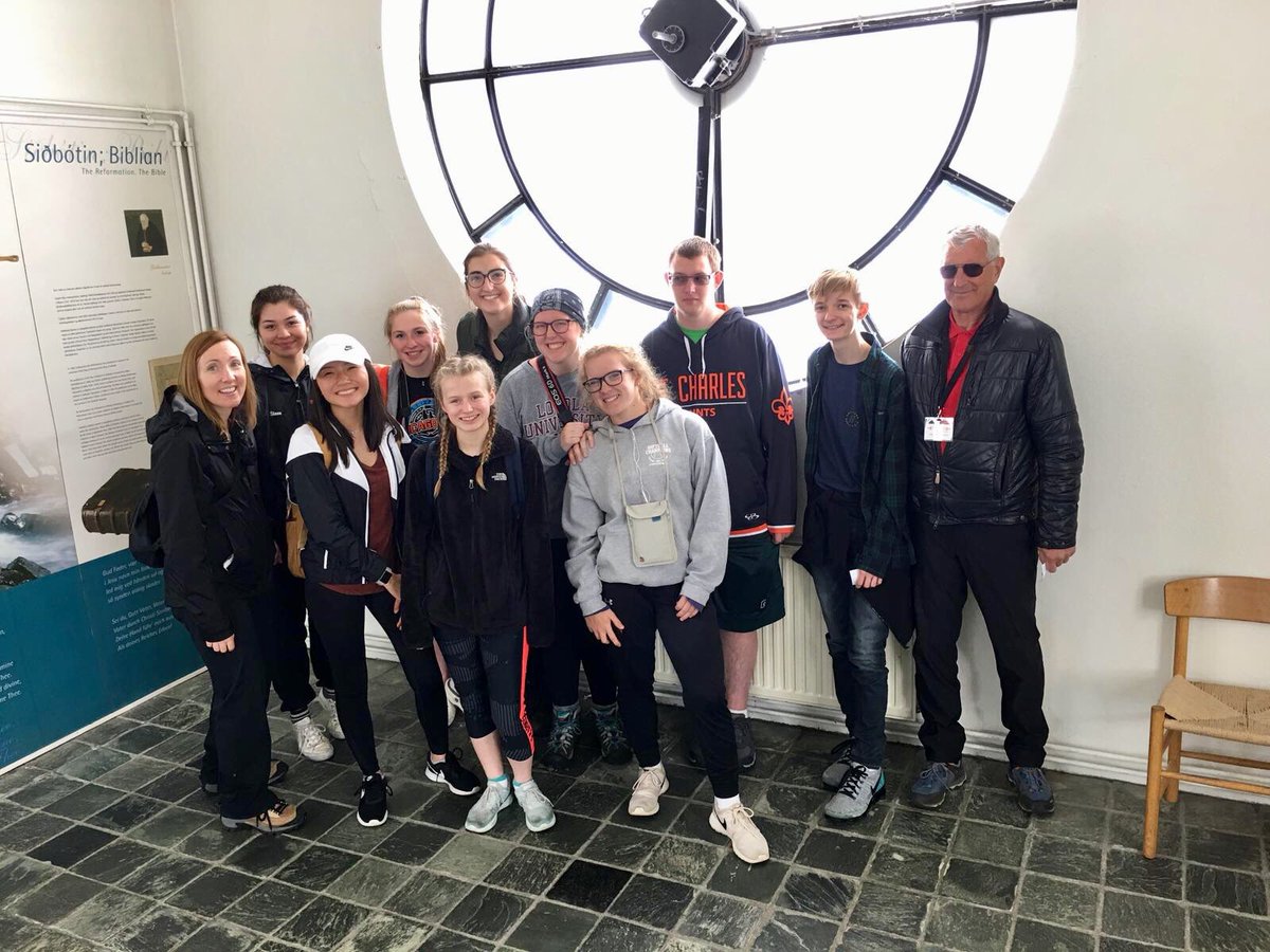 WeGoDirBrittan's tweet photo. Saints exploring the city of Reykjavík https://t.co/0YgHBWCNkV