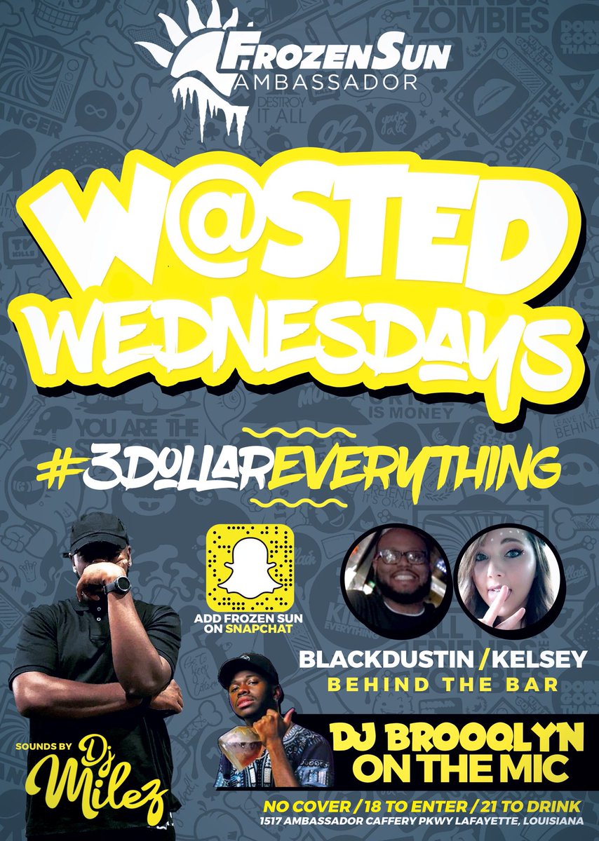 Frozen_SunAmbas's tweet photo. #WastedWednesdays #FrozenSummer18 https://t.co/XylL8oJXhD