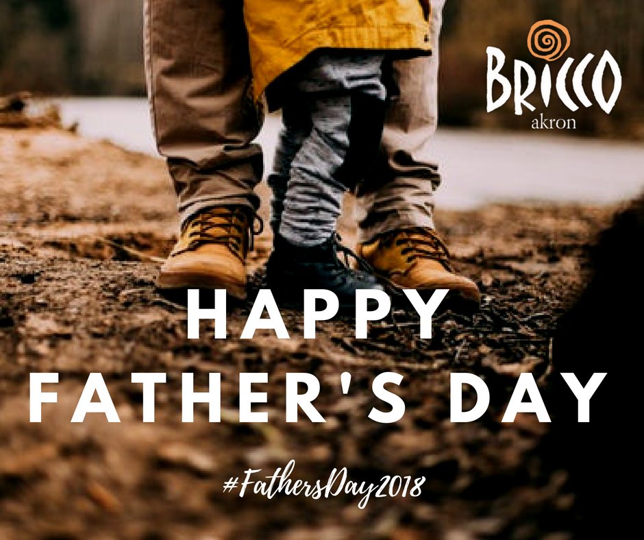 BriccoAkron's tweet photo. Happy #FathersDay from your friends at Bricco! https://t.co/E3LxLeTr0S