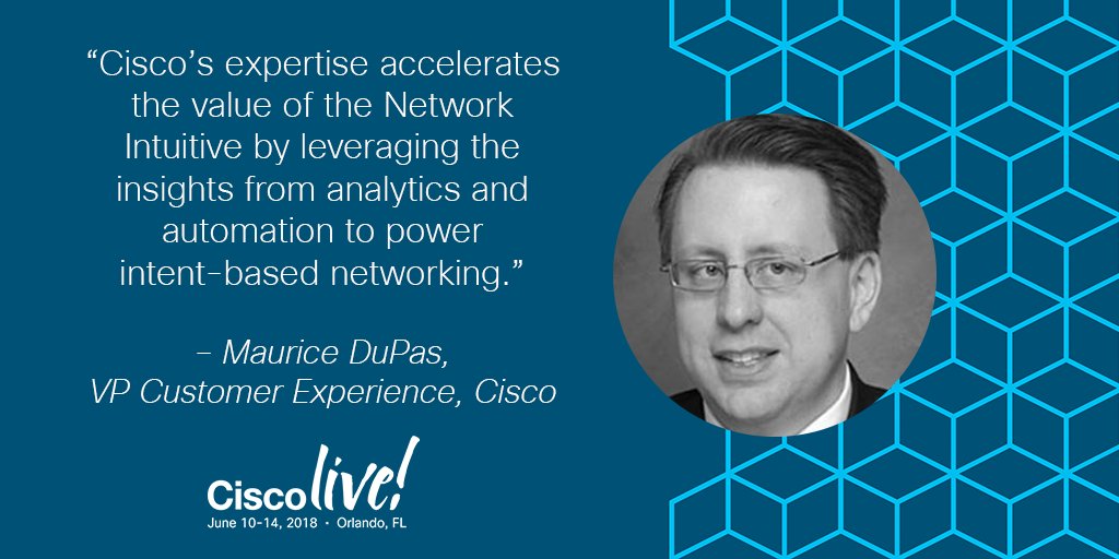 CiscoCX's tweet image. #CLUS #AccelerateIT #NetworkIntuitive #analytics #automation @mdupas01