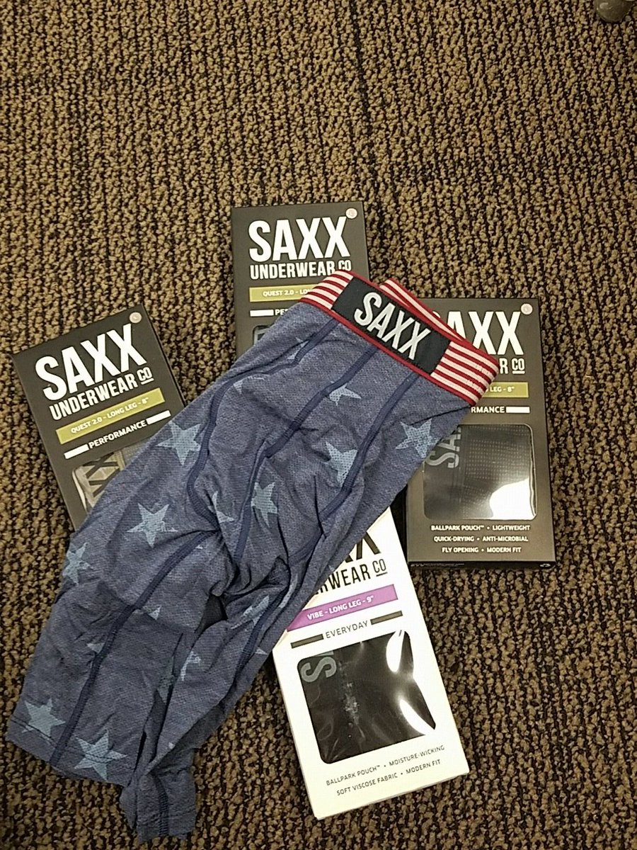 Tyler_Cloyd's tweet photo. Thank you @saxxunderwear for the package!!! Best underwear out there!! If you haven't tried them, I highly recommend getting some!! https://t.co/4WNnJPRRjx