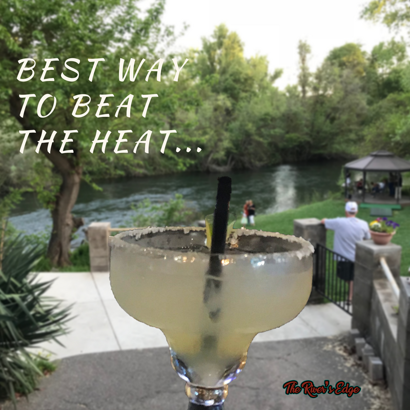 TheRiversEdge4's tweet photo. Hot in the city? Beat the heat with a margarita beside the river! #margarita #drinks #beattheheat #besidetheriver  #knightsferry #theriversedge https://t.co/DgjVKPg15E