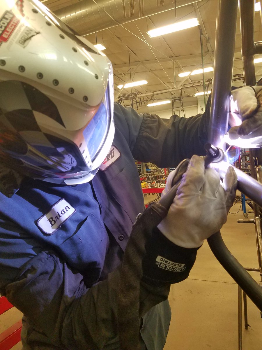 #WeldWednesday #WeldWithEMi Brian Schnee doing what he does best!