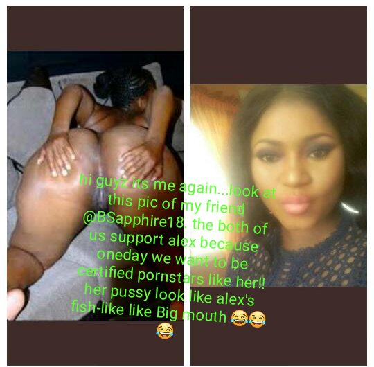 Psycho73720048's tweet photo. #TeamTolex #BBNaija #WorldCup2018 @Lindaikeji_Blog @instablognaija  plz help me trend....i need all the support its not easy being a pornstar model....kind regards from @alexunusual 😘😘😘 https://t.co/ccXEp1A808